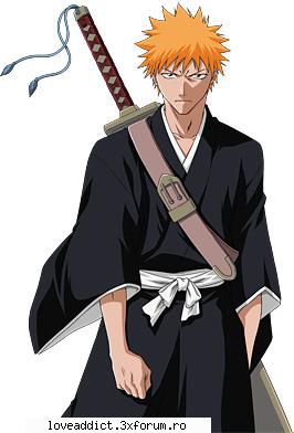 ichigo kurosaki kurosaki ichigo?)
    din bleach, ichigo, un liceean cu părul portocaliu devine