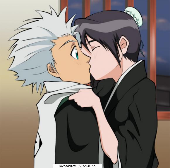 ce sarut :nebun: hitsugaya taishirou x hinamori momo